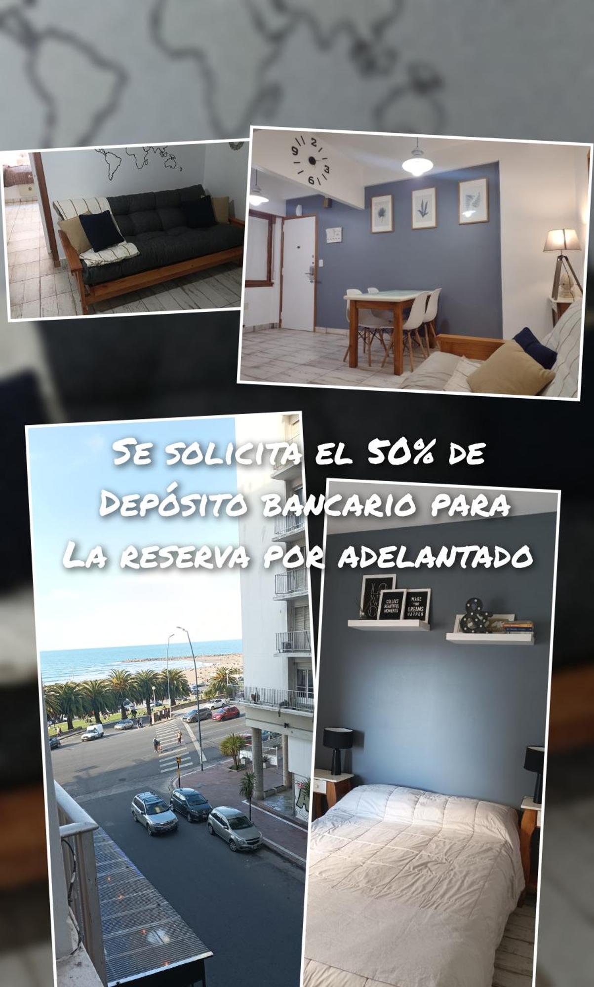 Departamento Vista Al Mar Playa Las Toscas Мар-дель-Плата Екстер'єр фото